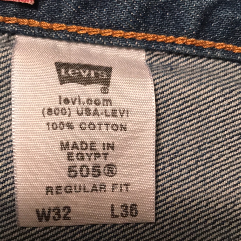MENS 505 LEVIS JEANS NWT - Picture 9 of 11